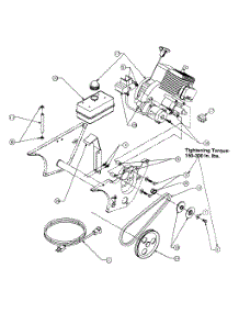 Engine And V-Belt parts for White Outdoor Snow Blower 316E142-190 / 1996 from AppliancePartsPros.com