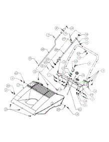 Dash And Shroud parts for White Outdoor Snow Blower 315-152-190 / 1995 from AppliancePartsPros.com