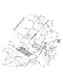 Cover And Dash parts for White Outdoor Snow Blower 316-152-190 / 1996 from AppliancePartsPros.com