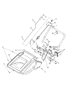 Controls And Shroud parts for White Outdoor Snow Blower 31A-152-190 / 2001 from AppliancePartsPros.com
