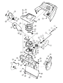 Auger Housing And Chute parts for White Outdoor Snow Blower 31AE262-190 / 1999 from AppliancePartsPros.com