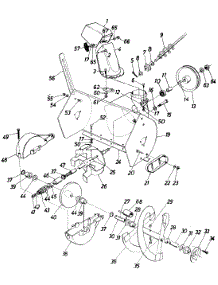 Tine Assembly parts for White Outdoor Snow Blower 310-550-190 / 1990 from AppliancePartsPros.com