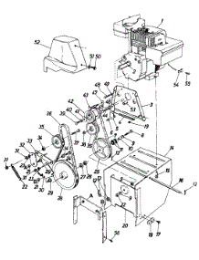 Drive Assembly parts for White Outdoor Snow Blower 316-550-190 / 1986 from AppliancePartsPros.com