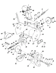 Tine Assembly parts for White Outdoor Snow Blower 318-550-190 / 1988 from AppliancePartsPros.com