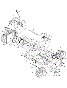 Track Drive Assembly parts for White Outdoor Snow Blower 311-552-190 / 1991 from AppliancePartsPros.com