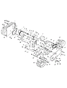 Track Drive Assembly parts for White Outdoor Snow Blower 317-552-190 / 1987 from AppliancePartsPros.com