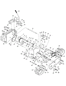 Track Chain Drive Assembly parts for White Outdoor Snow Blower 319-552-190 / 1989 from AppliancePartsPros.com
