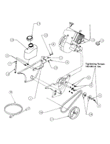 Drive And Fuel Tank parts for White Outdoor Snow Blower 31AE162-190 / 2001 from AppliancePartsPros.com