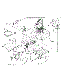 Belts And Pulleys parts for White Outdoor Snow Blower 317E623D190 / 1997 from AppliancePartsPros.com