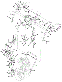 L-Style Handle, Frame & Discharge Chute parts for White Outdoor Snow Thrower 31AH6GLF790 / 2007 from AppliancePartsPros.com