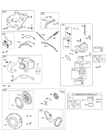 Engine Assembly 4 parts for White Outdoor Snow Thrower 31AH6WFG790 / 2008 from AppliancePartsPros.com