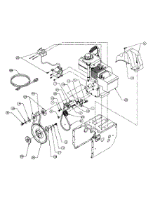 Engine And V-Belts parts for White Outdoor Snow Blower 31AE633E190 / 1999 from AppliancePartsPros.com