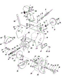 Chute Assembly parts for White Outdoor Snow Blower 319-586-190 / 1989 from AppliancePartsPros.com