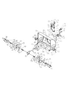 Housing, Spiral And Gear Assemblies parts for White Outdoor Snow Blower 316-746E190 / 1996 from AppliancePartsPros.com