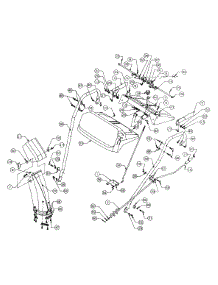 Upper & Lower Chute And Handle Grip parts for White Outdoor Snow Blower 316-746E190 / 1996 from AppliancePartsPros.com