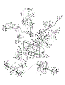 Snow Throwers Illustration (Part 3) parts for White Outdoor Snow Blower 315E646F190 / 1995 from AppliancePartsPros.com