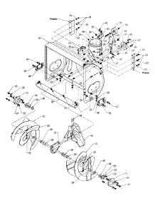 Gear And Housing Assembly parts for White Outdoor Snow Blower 316E646-190 / 1996 from AppliancePartsPros.com