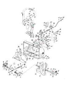 Snow Throwers (Part 4) Snow Boss 850St parts for White Outdoor Snow Blower 314-648F190 / 1994 from AppliancePartsPros.com