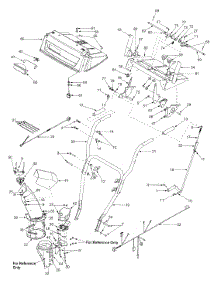 Handle & Chute Assembly parts for White Outdoor Snow Blower 31AD5L3F190 / 2001 from AppliancePartsPros.com