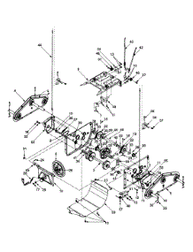 Frame Assembly parts for White Outdoor Snow Blower 31AH4G3F190 / 2000 from AppliancePartsPros.com