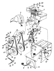 Snow Throwers Illustration (Part 4) parts for White Outdoor Snow Blower 315E756G190 / 1995 from AppliancePartsPros.com