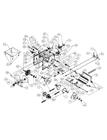 Frame And Wheel Assembly parts for White Outdoor Snow Blower 316E756G190 / 1996 from AppliancePartsPros.com
