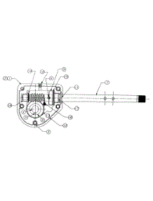 Worm Gear And Shaft parts for White Outdoor Snow Blower 316E756G190 / 1996 from AppliancePartsPros.com