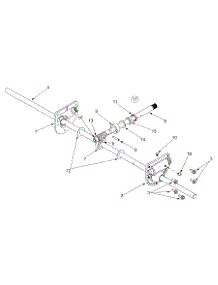 Gear Assembly parts for White Outdoor Snow Blower 31AD7N3F190 / 2001 from AppliancePartsPros.com