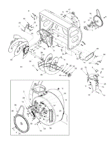 Blower Housing parts for White Outdoor Snow Thrower 31AE993I190 / 2002 from AppliancePartsPros.com