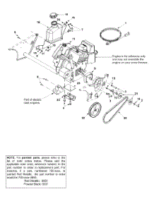 Drive & Engine Accessories parts for White Outdoor Snow Thrower 31AE295-190 / 2002 from AppliancePartsPros.com