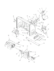 Blower Housing parts for White Outdoor Snow Thrower 31AH5C3F190 / 2002 from AppliancePartsPros.com