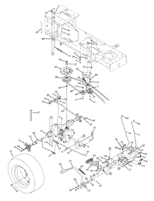 Drive & Pedal System parts for White Outdoor Lawn Tractor 13AP62TK090 / 2008 from AppliancePartsPros.com