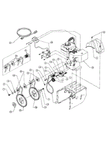 Pulley Auger parts for White Outdoor Snow Blower 31AE753F190 / 1998 from AppliancePartsPros.com