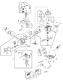Engine 1P65fu parts for White Outdoor Push Mower 11A-54MB790 / 2006 from AppliancePartsPros.com