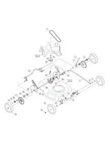 Drive & Tires parts for White Outdoor Self-Propelled Mower 12AV839R090 / 2007 from AppliancePartsPros.com