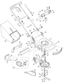 General Assembly parts for White Outdoor Self-Propelled Mower 12AV839R090 / 2007 from AppliancePartsPros.com