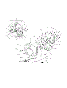 Impeller & Housing parts for White Outdoor Chipper Shredder 24A-203B190 / 2002 from AppliancePartsPros.com