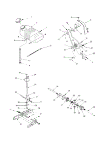 Drive & Fuel Tank parts for White Outdoor Chipper Shredder 24A-315C190 / 2002 from AppliancePartsPros.com