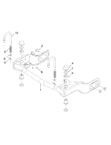 Front Wheel Bracket parts for White Outdoor Chore Performer 247-103A190 / 1997 from AppliancePartsPros.com