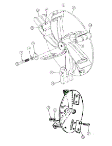 Impeller parts for White Outdoor Chore Performer 247-103A190 / 1997 from AppliancePartsPros.com