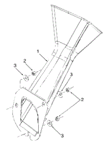 Chipper Chute parts for White Outdoor Chore Performer 247-203B190 / 1997 from AppliancePartsPros.com