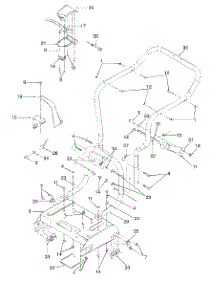 Frame Assembly parts for White Outdoor Chore Performer 24A-203B190 / 1998 from AppliancePartsPros.com