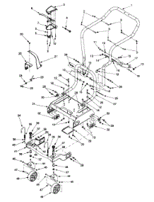 Frame & Wheels parts for White Outdoor Chore Performer 24A-203B190 / 2000 from AppliancePartsPros.com