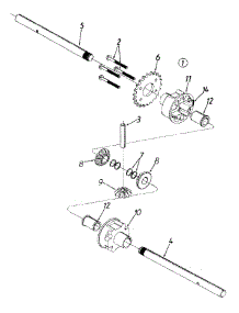 Differential parts for White Outdoor Chore Performer 247-315C190 / 1997 from AppliancePartsPros.com