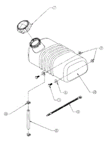 Fuel Tank parts for White Outdoor Chore Performer 247-315C190 / 1997 from AppliancePartsPros.com