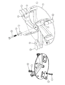 Impeller parts for White Outdoor Chore Performer 247-315C190 / 1997 from AppliancePartsPros.com