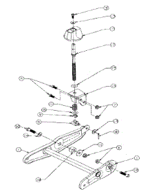 Wheel Pivot Brkt parts for White Outdoor Chore Performer 247-315C190 / 1997 from AppliancePartsPros.com