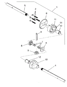 Differential Assembly parts for White Outdoor Chore Performer 24A-315C190 / 1998 from AppliancePartsPros.com