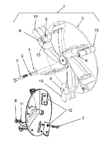 Impeller Assembly parts for White Outdoor Chore Performer 24A-315C190 / 1998 from AppliancePartsPros.com
