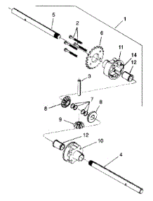 Differential Assembly parts for White Outdoor Chore Performer 24A-315C190 / 1999 from AppliancePartsPros.com